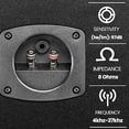 thumbnail image 4 of Pyle pro, DJ Speaker, 4 Way DJ Speaker System, Tweeter Speaker, 300W Power, 150 RMS, 4 3” Horn Piezo Tweeters, 8 Ohm Impedance, Full Range Audio Reproduction, Black Carpeted Finish, 4 of 5