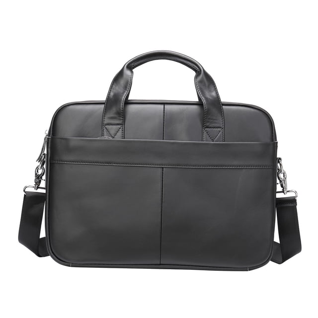 Bag Mens Briefcase Laptop Bag Shoulder Satchel Bag Waterproof Notebook Black