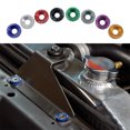 thumbnail image 3 of Becaristey Multifunctional Car Screw Bonnet Gaskets Sturdy And Durable Convenient To Wear-resistant Green screw 1Set, 3 of 6