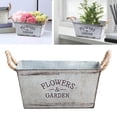 thumbnail image 3 of Iron Planter Pot Flower Pots Plant Planter Rustic L, 3 of 8