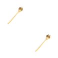 thumbnail image 4 of Redempat Cute Tea Spoon Exquisite Stainless Steel Spoon For Tea Drinking Teaware dog paw gold 1 2Set, 4 of 6