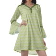 thumbnail image 3 of Moomaya Robes de Plage Imprimées Femmes Robe Aguichant Robes Mini Brodées pour Femmes, 3 of 4
