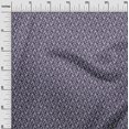 thumbnail image 3 of oneOone Velvet Eggplant Purple Fabric Asian Block Craft Projects Decor Fabric Printed By The Yard 58 Inch Wide, 3 of 5
