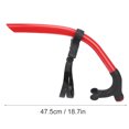 thumbnail image 3 of Embout de Tuba en Silicone et PVC avec Boucle Ajustable et Support de Rangement, Confortable et Facile à Nettoyer, Options Rose et Rouge, 18,7 Po, 3 of 7