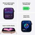 thumbnail image 3 of Apple Watch Series 11 GPS 42mm Rose Gold Aluminium Case with Light Blush Sport Band - M/L, 3 of 5