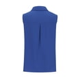 thumbnail image 4 of Sleeveless Blouses for Women Summer Casual Button Shirts Tank Tops, 4 of 5