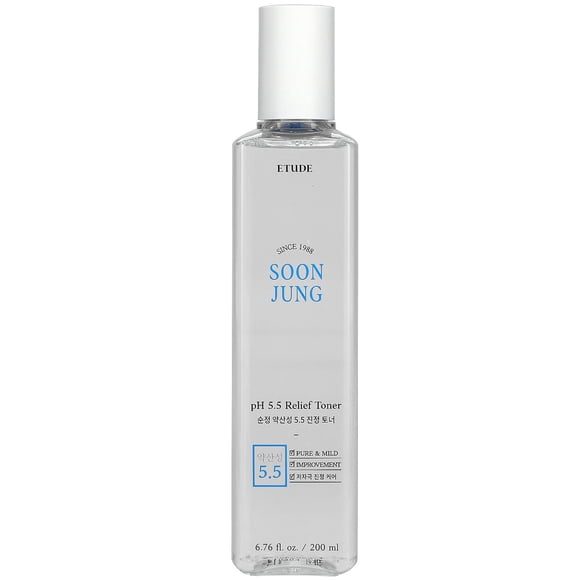 Etude House, Soon Jung, Toner Soulagement du pH 5,5, 6,76 fl oz (200 ml)