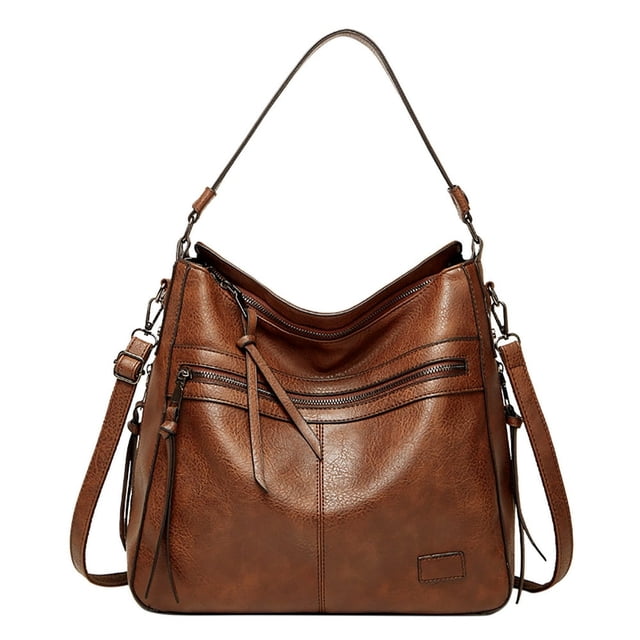 Estbridg Handbags For Women Large Designer Ladies Bag Bucket Purse Leather