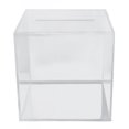 thumbnail image 2 of Banque d'Argent Transparente, Grande Capacité en Acrylique, Boîte à Billets Multifonctionnelle Résistante aux Chutes pour Événements, Élections, Collectes de Fonds, 2 of 7