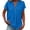 Blue#linen tops for women boho, variant on yardsong Women Linen Blouse Summer Short Sleeve Vacation Shirts Boho Henley V Neck Henley Top Twist Front Tunic Blouse Black,XL
