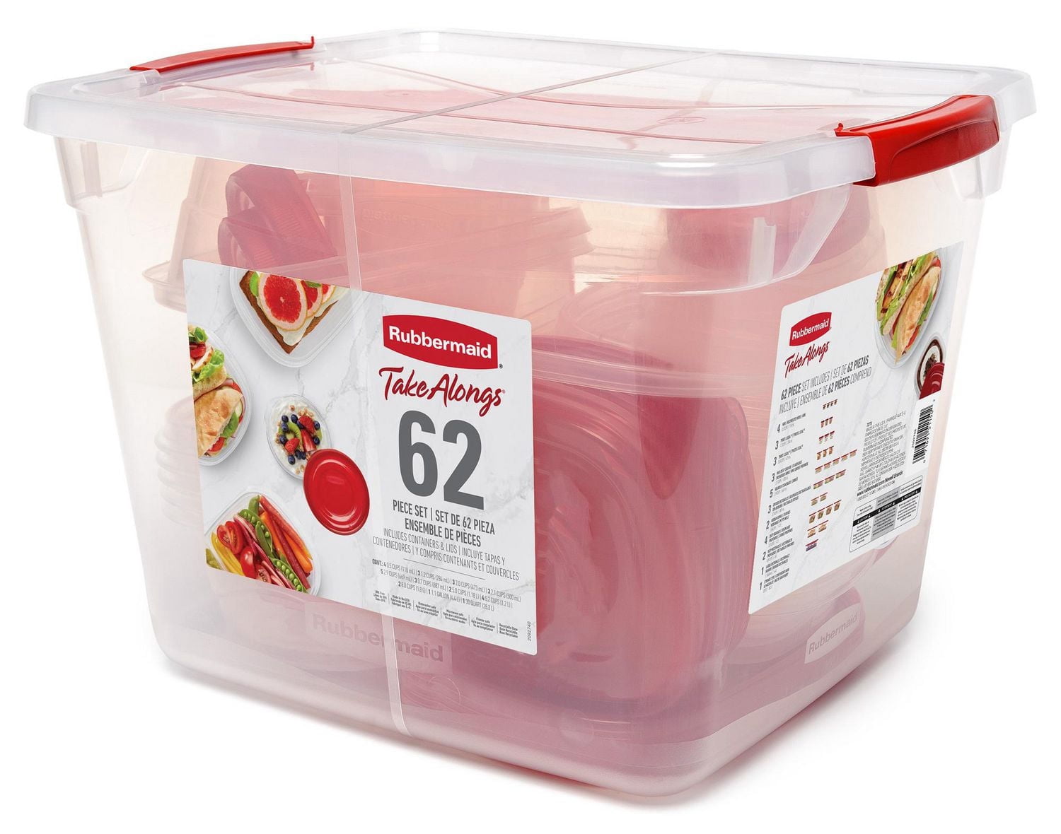 Ensemble de contenants pour la conservation des aliments TakeAlong de Rubbermaid