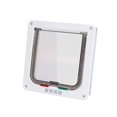 thumbnail image 3 of Porte Durable pour Animaux, Barrière pour Minou de Remplacement, Porte à Clapet pour Chiens et Chats pour Chat, Blanc, 3 of 8