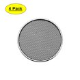 thumbnail image 1 of Unique Bargains 4 pcs 1' Speaker Grill Mesh Decorative Circle Woofer Guard Protector Cover Audio Parts Silver, 1 of 4