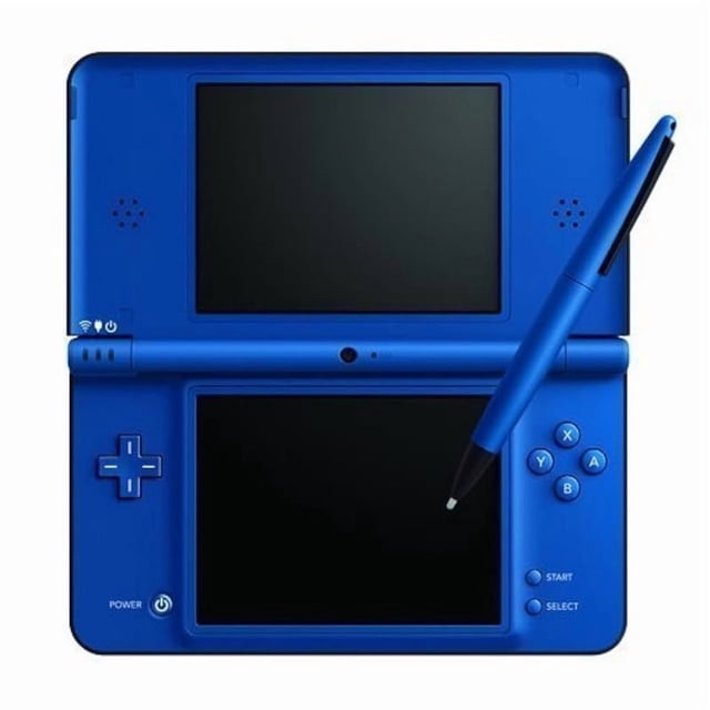 Console de Jeu Portative Nintendo DSi TG Remise à Neuf en Bleu Minuit, avec Deux Écrans de 4,2 Pouces pour une Visibilité Accrue et une Finition Mate Élégante. Comprend un Grand Stylet, des Caméras Intégrées et des Logiciels Préinstallés comme Brain Age. Reconditionnée pour des Performances comme Neuves, Cette Console Prend en Charge des Milliers de Titres Nintendo DS et DSi, Offrant un Grand angle de Vision et un audio Amélioré pour des Jeux Immersifs.