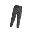 thumbnail image 3 of thinsony Elastic Restaurant Cafe Chef Waiter Pants Trousers Uniform Accs Striped XXXL, 3 of 8