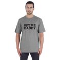 thumbnail image 1 of Inkmeso T-Shirt à Manches Courtes pour Homme avec Imprimé Graphique « First Time Daddy », Chandail Jersey pour Papa, 1 of 7