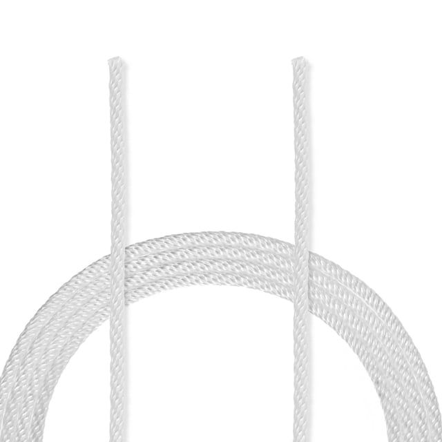 Unique Bargains Recoil Starter Rope 3.5mm Dia. 5m 16.4ft Polyester Pull Cord for 152F 154F Lawn Mower Trimmer Engine Part