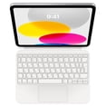 thumbnail image 1 of Apple Magic Keyboard Folio for iPad 10th Generation - Ukrainian - White | Detachable Design, Built-in Trackpad, 14-Key Function Row, Tablet Keyboard Case, 1 of 5