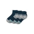 thumbnail image 1 of OTECKA Unisex Performance Quarter Socks with Moisture-Wicking - Cushion Comfort Quarter Socks, Blue - 3 Packs, Small-Medium, 1 of 5