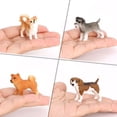 thumbnail image 3 of Simulation Animal Dog Model Puppy Mold Table Desk Ornament Collective Toy Gift, 3 of 10