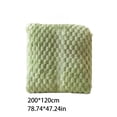 thumbnail image 3 of Solid Color Flannel Blanket Gift Gift Velvet Conditioning Blanket Casual Cover Blanket Solid Color Blanket 78.74X47.24 Inches, 3 of 6