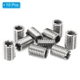 thumbnail image 3 of Unique Bargains Adaptateurs de Filetage Manchon Réducteur Écrou 10 Pcs M14x2 Mâle à M10x1.5 Femelle Réparation Insert Écrou 20mm, 3 of 7