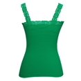 thumbnail image 2 of Womens Lace Trim Camisoles - Green, 2 of 2