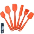 thumbnail image 1 of Agiferg Ensemble de 6 Spatules en Silicone Ensemble d'Ustensiles Spatule en Silicone pour Cuisine, 1 of 1