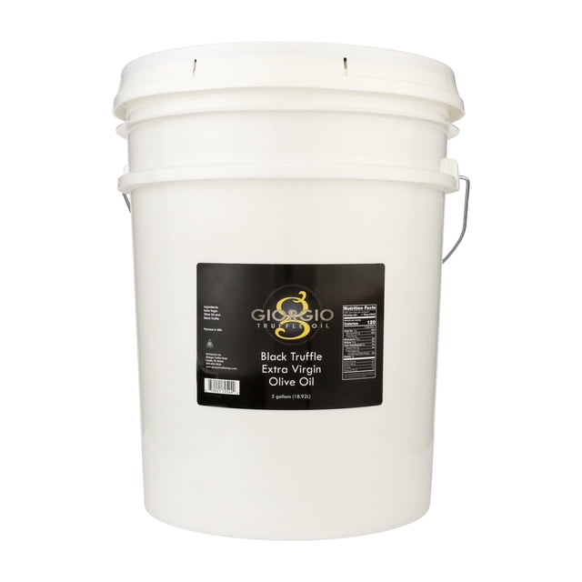 Truffle Extra Virgin Olive Oil - 5 Gallon / 640 oz for Bulk Food Service
