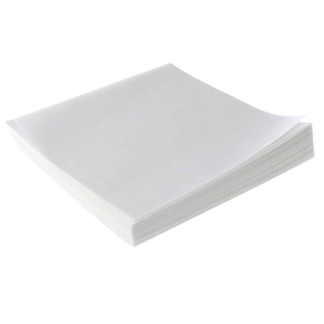 CIMAXIC 500 Feuilles Papier de Pesée Non Absorbant Antiadhésif pour Balance Plat d'Équilibre,2.95"X2.95"X0.04 Pouces