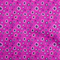 thumbnail image 1 of oneOone Coton Cambric Fuschia Rose Tissu Asiatique Rétro Floral Robe Tissu Tissu Imprimé par la Cour 42 Pouces de Large, 1 of 4