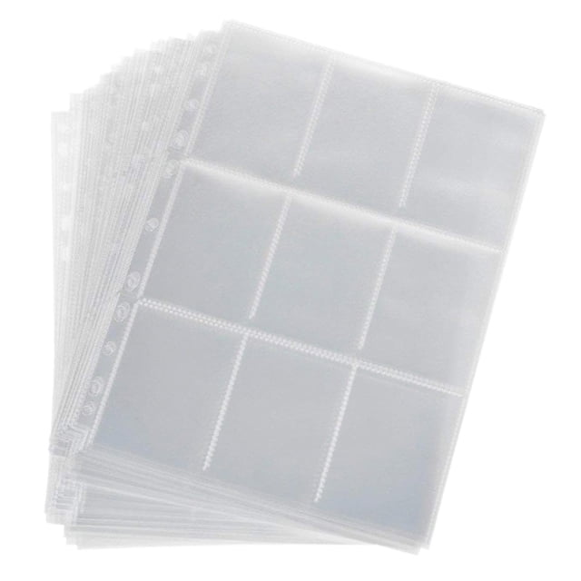 lionlar Waterproof Game Cards Photocard Binder for Sport Cards Photos Trading Cards , 9 9 Cell