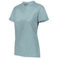 thumbnail image 1 of Augusta sportswear Women's Attain Wicking Two Button Softball Jersey, 1 of 2