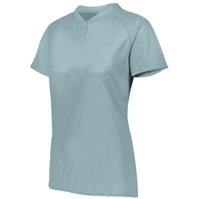Augusta sportswear Women's Attain Wicking Two Button Softball Jersey