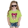thumbnail image 4 of GDREDA Vêtements pour Filles T-Shirt Graphique Mignon Col Rond Manches Courtes Été Décontracté T-Shirt Tube Tops GN2,7-8 Ans, 4 of 4