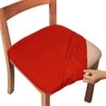 thumbnail image 2 of Bdday Desk Chair Cover Solid Color Brushed High Elastic Chair Cover Soft and Comfortable Chair Seat Cover -Proof and Dirt- Chair Slipcover Suitable for Dining Chair Tablecloth, 2 of 3