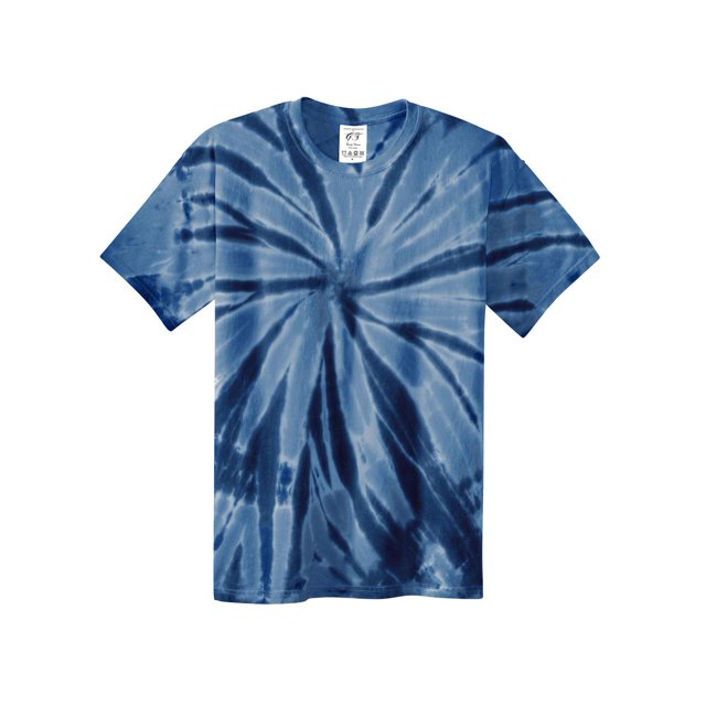 Gravity Threads Youth Tie-Dye Short-Sleeve T-Shirt - Navy - Small