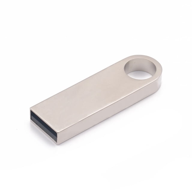 Clé USB 2 To avec design Métallique Étanche en Argent, Fabriquée en Alliage de zinc durable. Dotée d'Une Taille Compacte de 43 x 12,2 x 4,6 mm avec un Trou pour Porte-Clés pour la Portabilité. Compatible avec les interfaces USB 1.1/2.0 et Prend en Charge les Systèmes Windows, Mac OS et Linux. Offre une Capacité de Stockage de 2 To et une Vitesse de Transfert de 12 Mo/s.