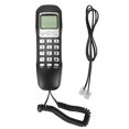 thumbnail image 2 of Téléphone Filaire, Fonction Flash Filaire, Écran LCD Portable avec Calendrier pour Bureau pour Maison Rouge,Blanc,Noir, 2 of 8