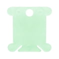 thumbnail image 2 of kurtrusly Embroidery Thread Winding Card Organizer Cross-stitch Line Thread Bobbin Plastic Card, green, 100pcs, 2 of 5