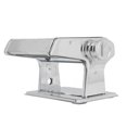 thumbnail image 1 of Pasta Maker, Noodle Maker 2 Blades Space Saving Multifunction Manual Stainless Steel Hand Crank  for Home for Pasta for Ravioli, 1 of 8