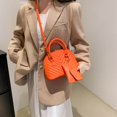 thumbnail image 1 of Pisexur Ladies Fashion Color Leather Versatile Handbag Double Zipper Messenger Bag on Clearance, 1 of 9