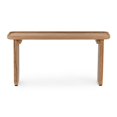 thumbnail image 2 of Pemberly Row Table Basse d'Extérieur en Bois de Teck de 31 Pouces en Ton Naturel, 2 of 8