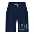 thumbnail image 4 of Diufon Men's Athletic Shorts Drawstring Waisted Outdoor Sport Shorts Spring Summer Hiking Shorts with Pockets, 4 of 4