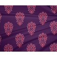 thumbnail image 4 of oneOone Polyester Lycra Fabric Floral Block Print Fabric By Yard 56 Inch Wide, 4 of 4