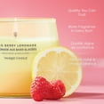 thumbnail image 4 of Yankee Candle Scented Candle, Iced Berry Lemonade, 10 oz, Studio Collection, Up to 50 Hours of Burn Time, 4 of 6