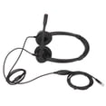 thumbnail image 3 of RJ9 Binaural Office Headset, Long Cable Built In HD Microphone Noise Cancelling Comfort Wearing Telephone Headset  For Conference Call For  Call Center, 3 of 8
