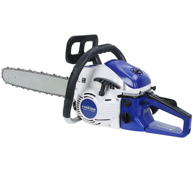 58cc Gas Chainsaw, 20 Inch Gas Powered Chainsaw, 2-Cycle Handheld Gas Chain, High-Power Logging Saw for Wood Cutting and Tree Trimming