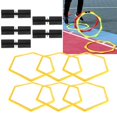 thumbnail image 4 of 6PCS  Agile Circle, PP Material Training Circle, Easy Carry For Sports Football Equipment, 4 of 8