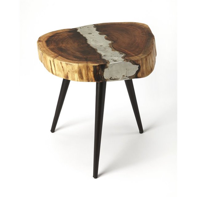 Butler Specialty Bisbee Molten Wood Bunching End Table in Brown